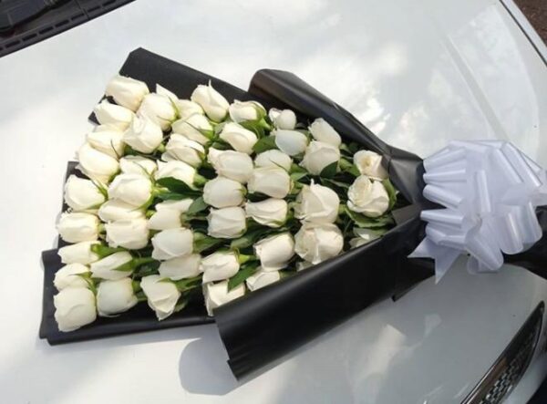 White Sweet Roses