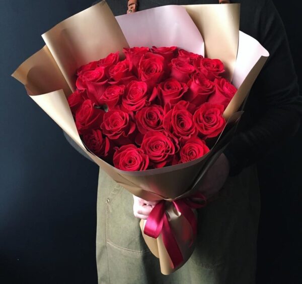 Seductive Red Roses Bouquet