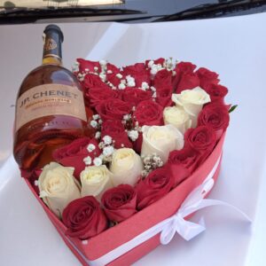 JP Chenet and Roses Box