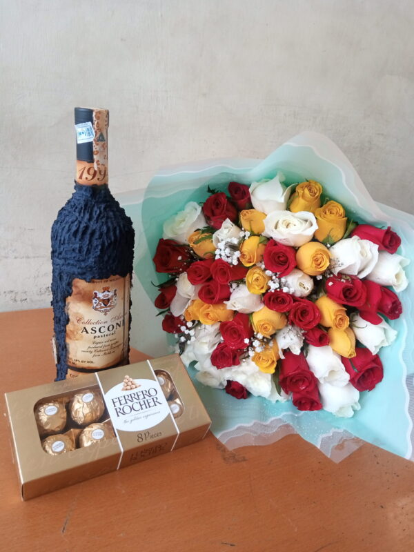Asconi, Ferrero and a bouquet