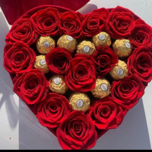 Love Heart Box Bouquet