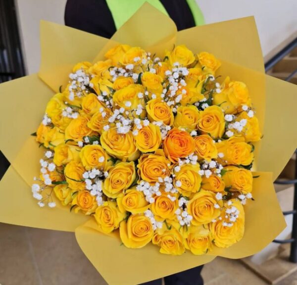 YELLOW ROSES BOUQUET