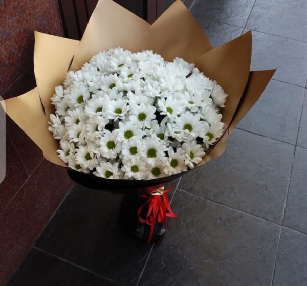 White Chrysanthemums
