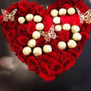 Special ferrero Heart Box