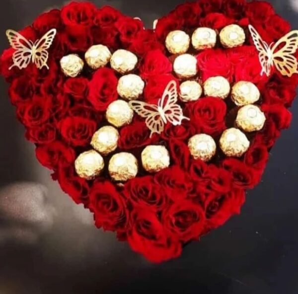Special ferrero Heart Box