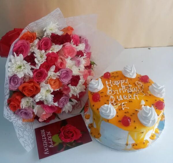 CAKE & FLOWERS
