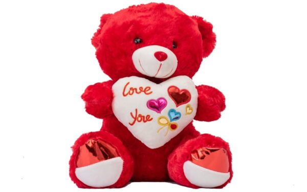 Mediume Red Teddy Bear