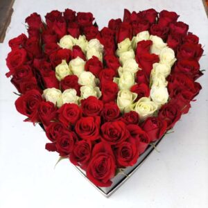 Numbered Heart Box