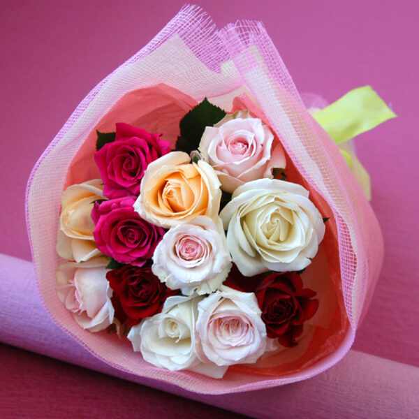 Standard Mixed Roses Bouquet