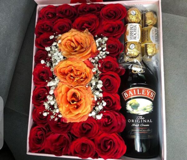 Baileys Chocs and Roses
