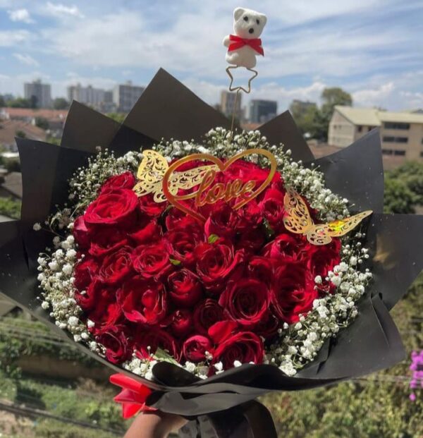 BUTTERFLIED ROSES
