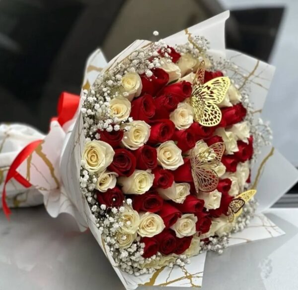 WHITE AND RED LOVE