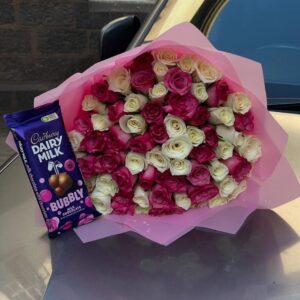 CADBURY WITH 60 ROSES