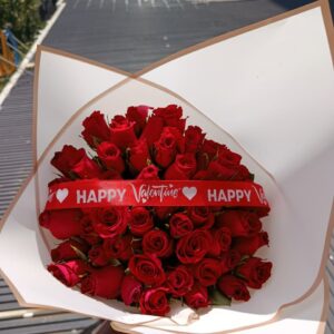 40 RED ROSES FOR HER