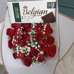 BELGIAN WITH ROSES