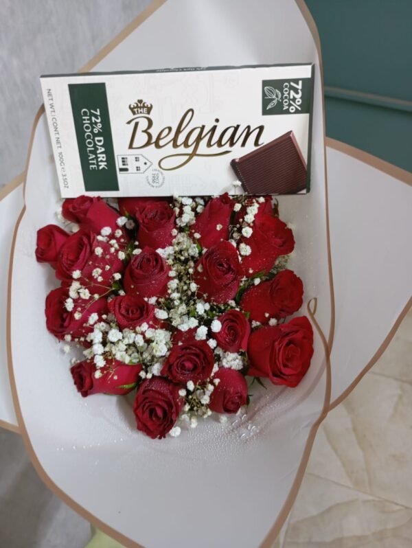 BELGIAN WITH ROSES