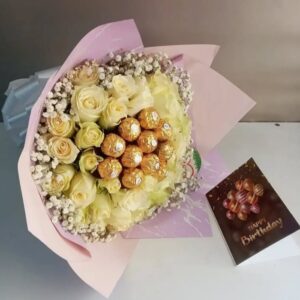 8 FERREROS ON ROSES