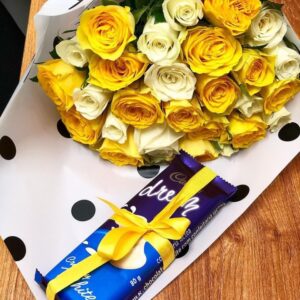 CADBURY WITH PETALS